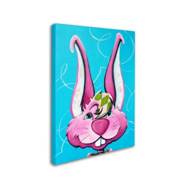 Sylvia Masek 'Dressy Bunny' Canvas Art,30x47